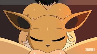 Mega-Eevee Gangbang - A Taste of the Evolutionary Delights