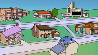 The Simpson Sisters and the Sexy Domme of Springfield - Donna Simpson Meets Lisa and Marge in High Heels and Stockings