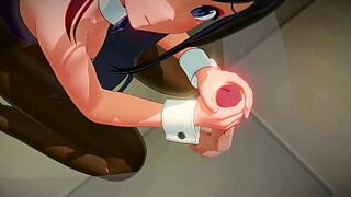 Cum-Spraying Nipponese Teen Ayase Aragaki Gets Her Cum Drenched Pussy Slapped Hard in Oreimo Hentai