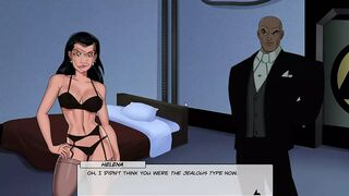 DC Superhero Girls Audrey In Backless Black And Red